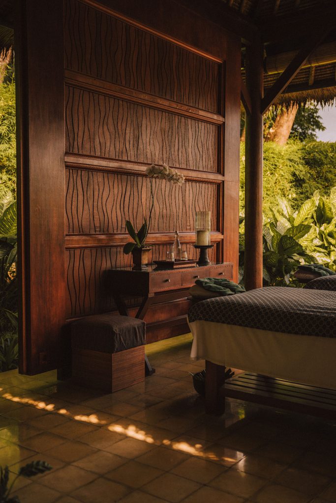 Traditional Balinese spa experience at Alila Ubud