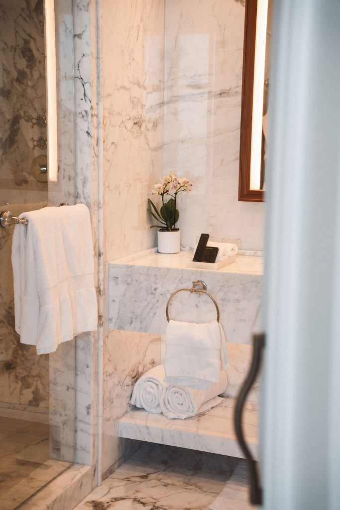Luxury hotel room interior at San Domenico Palace, Sicily