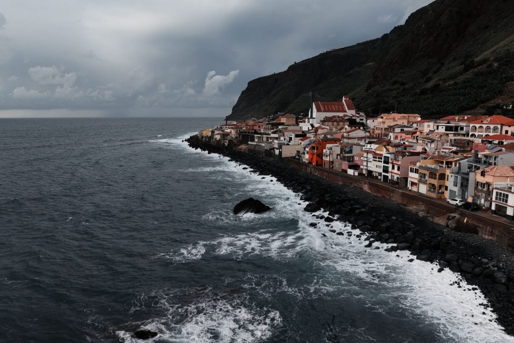 The charming Paul do Mar in Madeira.