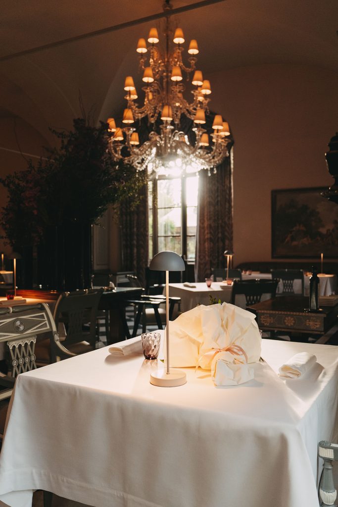 Michelin-starred Il Palagio restaurant at Four Seasons Firenze