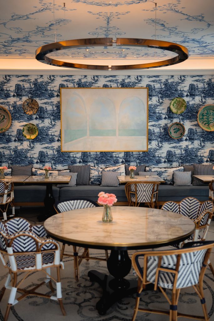 Onde Mediterranean restaurant interior at Four Seasons Firenze